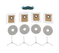 Set Accessori per cecotec SpinArm Filtro Sacchetto per polvere | per spazzola principale, panni mop, sacchetti per polvere, materiali durevoli, profonda