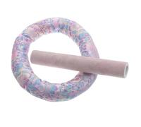 Set Accessori per Ciotola di Cristallo Rosa, 1 Confezione | Cotone, Pelle di Pecora e Gomma, per Amici che Credono nel Buddhismo, Pratico e Portatile
