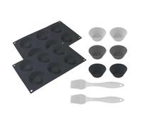 Cecotec Cestino Per Friggitrice Ad Aria In Silicone Cecofry Sweetbake Xl Pack Accessories. Alta Qualità, Privi Di Bpa, Pennelli In Silicone, Compatibili Con Friggitrici Ad Aria Da 9L, Antiaderente