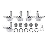 Set Accordatori per Basso, Manopola per Corde Avvolgimento Chiuso in Lega a 5 Corde per Basso Elettrico Chitarra Jazz o Strumenti di Precisione, Accessori per Strumenti Musicali