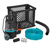 Set acqua alta 9000 pompa sommergibile a pressione nero turchese 300 watt