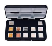 Set Acquarello In 1/2 Godet Pocket Box Colori Speciali