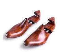 Set acrilico multiuso, Allargascarpe regolabile in legno da uomo misura 39-46 marrone scuro for scarpe in pelle(43 to 44)