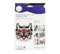 Set activity pittura guazzo Daler Rowney Simply gatto D126100112