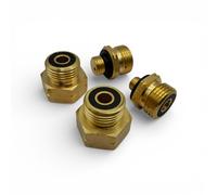 Set adattatore gas GPL 4 pezzi - Europa bombole gas adattatore di riempimento...