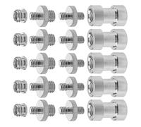 Set Adattatore Metallo 1/4 A 3/8 Con Per Viti