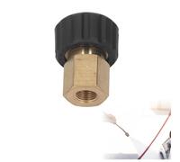 Set adattatore per idropulitrice ad alta pressione attacco idropulitrice da G1/4 filettatura femmina a M22 x 5 filettatura maschio kit di collegamento rapido M22 per attacco pistola a spruzzo diametro