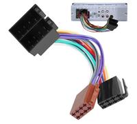 Set adattatore radio autoradio universale 16 pin ISO maschio a femmina cavo adattatore antenna 16 poli DIN morsetto 15 + 30 connettori prolunga radio adattatore spina per VW Opel Mercedes Renault