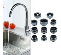 Set Adattatore Rubinetto 11 Pezzi Kit Ottone per Varie Applicazioni Lavello e Tu