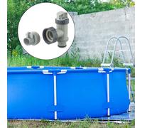 Set adattatore valvola stantuffo piscina premium e tubo B per piscine fuori