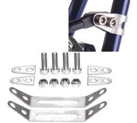 Set adattatori fascette Racktime per portapacchi Ø 14 mm