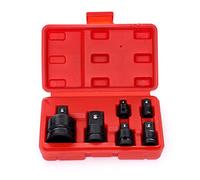 SET ADATTATORI RIDUTTORI 6pz IMPATTO BUSSOLE PISTOLA ARIA COMPRESSA TOOLTEK