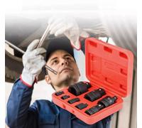 Set Adattatori Riduttori 8 Pezzi Impatto Bussole Aria Compressa Convertitori