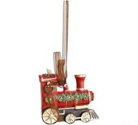 Set Addobbi di Natale in Resina per stile Classico Varie Dimensioni | Sturdy Resin, Classic Red/green Designs, Lightweight For Easy Hanging, Festive Party Decor, Various Sizes Included