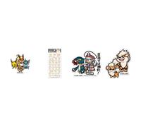 Set adesivi centrali Pokemon 4 pezzi Eevee Japan ufficiale