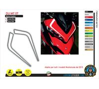 Set Adesivi compatibili DUCATI Multistrada 950 1200 1260 Enduro V2 cupolino MT07