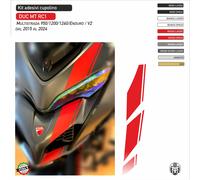 Set Adesivi Cupolino compatibili DUCATI MULTISTRADA 950 1200 1260 ENDURO V2 RC1
