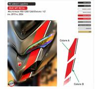 Set Adesivi Cupolino compatibili DUCATI MULTISTRADA 950 1200 1260 ENDURO V2 RC2