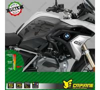 Set Adesivi Fianco Serbatoio Moto BMW R 1200 1250 gs Standard World Map Gry Bk