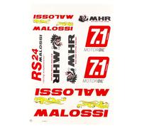 Set adesivi Malossi Decor DIN A3 1 pz OEM 33978016