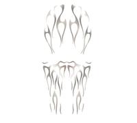 Set Adesivi Moto In Argento Opaco Eurowagens 77011295595N