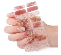 Set Adesivi Per Manicure Francese Design Resistente Ai Chip Adesione Senza Soluzione Continuità Perfetto Forme Unghie Corte O Lunghe Design Unghie Alla