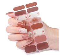 Set Adesivi Per Manicure Francese Design Resistente Ai Chip Adesione Senza Soluzione Continuità Perfetto Forme Unghie Corte O Lunghe Design Unghie Alla
