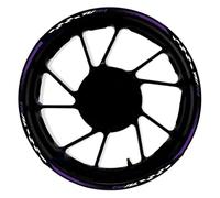 Set Adesivi Per Strisce Riflettenti Ruote 17 Pollici Per Moto Decalcomanie Cerchi Impermeabili Per Yamaha YZF R1(Style 16)