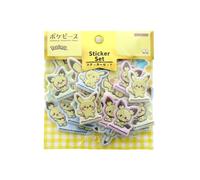 Set adesivi Pokemon Pikachu e Pichu - 21 pezzi fustellati per decorazioni