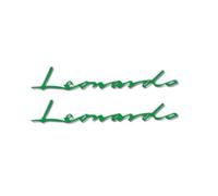 Set Adesivi Riflettenti Per Strisce Ruote Per Moto Decalcomanie Cerchi Impermeabili Per Leonardo 125/150/250/300(Style 3)