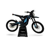 Set Adesivi Sur-Ron Light Bee X S Grafica Decorazione MRX001 Futuristic Blu...