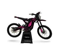 Set Adesivi Sur-Ron Luce Bee S X Grafica Decorazione MRX001 Futuristico Fucsia