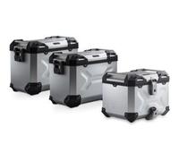 SW-Motech Set Adventure TRAX ADV - Argento. R 1300 GS Adv (24-). Porta bauletto BMW., argento