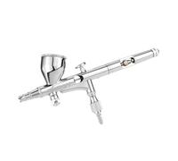 Set aerografo multifunzionale pistola a spruzzo a doppia azione for pittura artistica tatuaggio manicure modello spray strumento for unghie con spazzola ad aria Per molti media