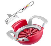 Set Affettatore per Mele e Pere con Sbucciatore 2 Pezzi Acciaio