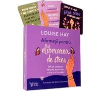 Set: Afirmatii pentru eliberarea de stres. Carte + cartoline - Louise Hay