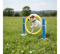Set Agility con Tunnel e Slalom Imbottito Set Agility Cane in Tessuto