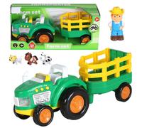 Set agricolo con trattore e animali