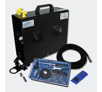 Set airbrush per principianti compressore AS196A pistola aerografo e accessori