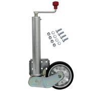 Set AL-KO Ruota Di Supporto Automatica Pesante 500KG Per Rimorchio PKW 200x50MM