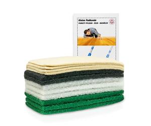 Set Allround composto da 12 dischetti per la ricostruzione dell'olio per parquet, per la pulizia intensiva, per la ricostruzione dell'olio, per la pulizia intensiva