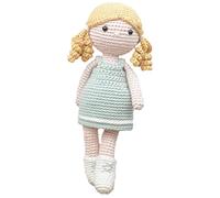 Set all'uncinetto da realizzare con istruzioni e materiale per bambole, da 23 cm