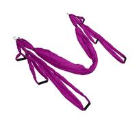 Set Altalena Aerea per Yoga Amaca antigravità Resistente Migliora la flessibilità per Uso Interno Ed Esterno Cotone Poliestere per Tutti i Livelli di Appassionati di Yoga (Purple)
