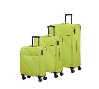 American Tourister Sun Break - Set di 3 Valigie, Verde (Lime)