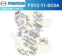 Set anelli pistone nuovi Mazda e Ford 2,0 L (dimensioni standard) dal 1993 al...