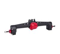 Set Anteriori Posteriori RC Per SCX10 III 1/10 RC Car Crawler AR45P Assale A Portale Offset Con Cambio A Velocità Costante Due Supporti Per Servocomando E Barra Dello Sterzo