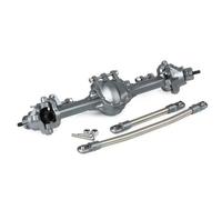 Set Anteriori Posteriori RC Per SCX10 Per Element Per Enduro CC01 1/10 RC Auto Assale Anteriore E Posteriore In Alluminio CNC Integrato Coppia Conica Opzionale Attacco SOA