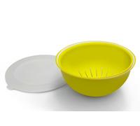 Set Antibatterico Scolapasta + Contenitore da 3,5 lt + Coperchio Omada Design