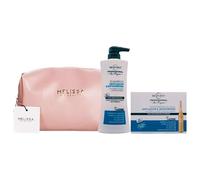 SET ANTICADUTA & ANTIFORFORA: Shampoo Ultra Riequilibrante 400ml + Trattamento In Fiale, Per Cute Con Problemi Di Forfora (10 Fiale Monodose 7ml) + Pochette (Colori Assortiti) (Sh+Fiale+Pochette)