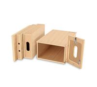 Set APPL-Box annidato PROAIM per studio e fotografia. Supporto per baby pin da 5/8” per accessori. Scatole di legno multifunzionali per sostenere, livellare, sedersi o stare in piedi (AB-12)